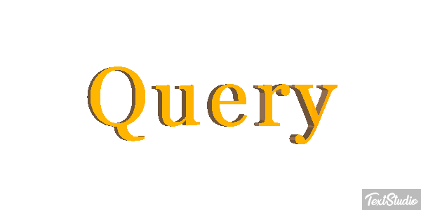 Query Texteffekt