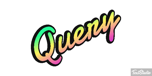 Query Texteffekt