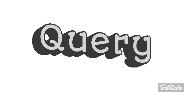 Query Texteffekt