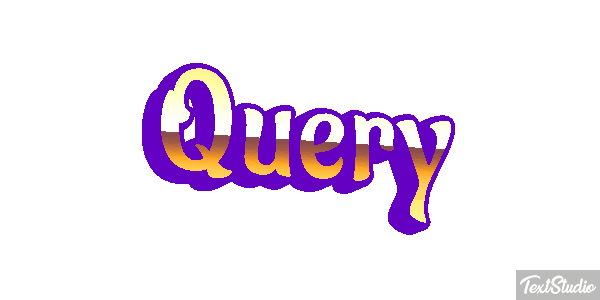 Query Texteffekt