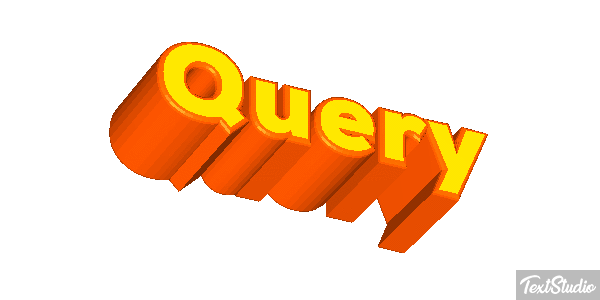 Query Texteffekt