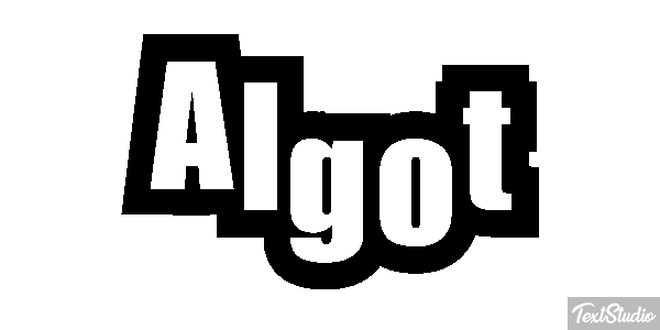 Algot Text effect