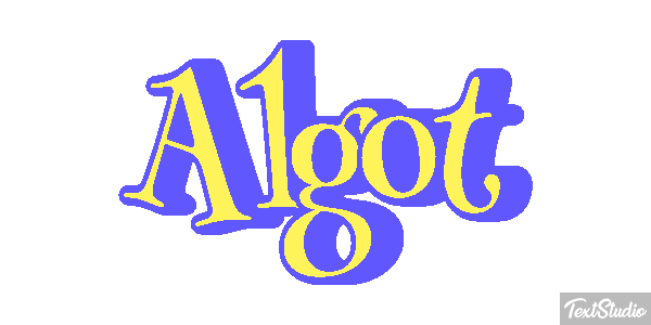 Algot Text effect