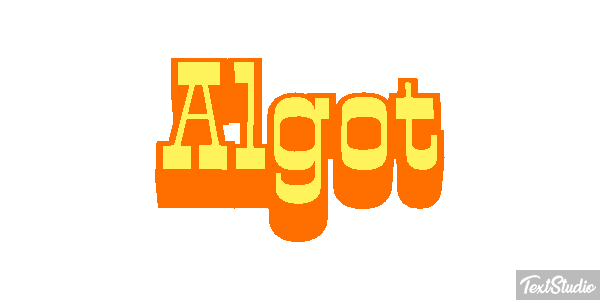 Algot Text effect