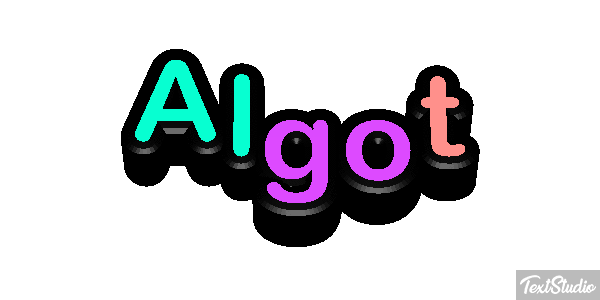 Algot Text effect