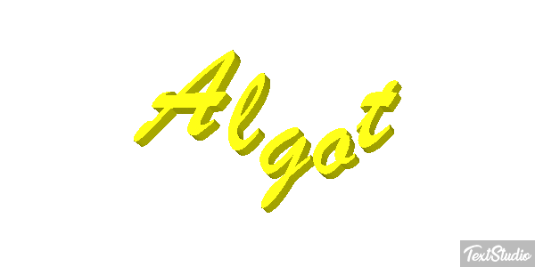 Algot Text effect