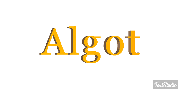 Algot Text effect
