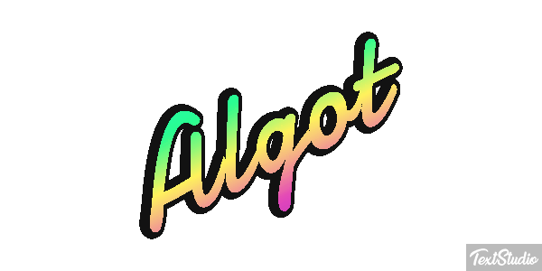Algot Text effect