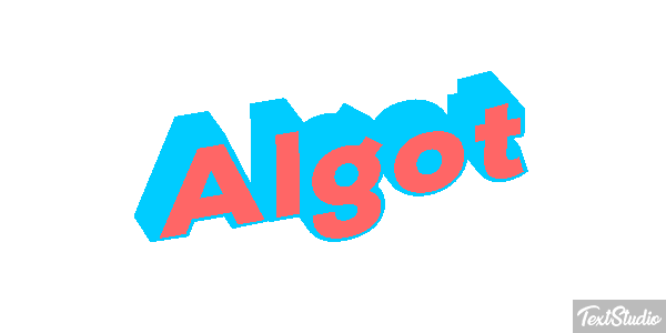 Algot Text effect