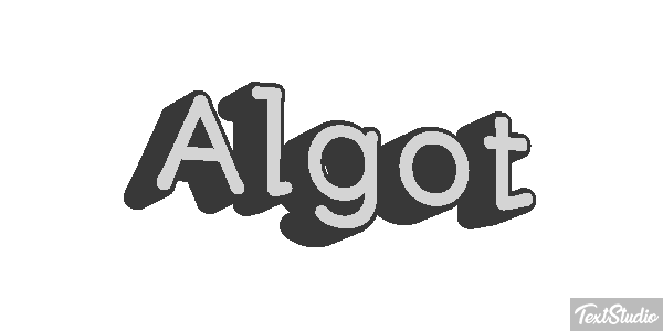 Algot Text effect