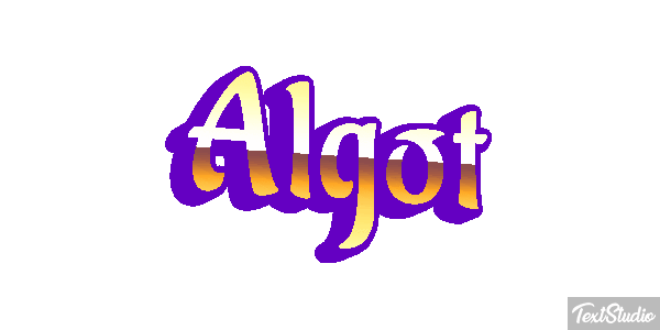 Algot Text effect