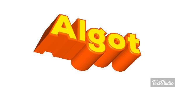 Algot Text effect