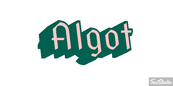 Algot Text effect