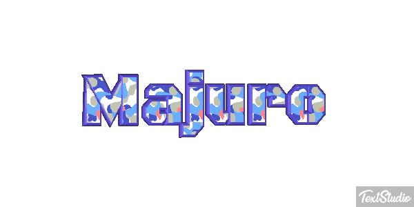 Majuro Efekt tekstowy