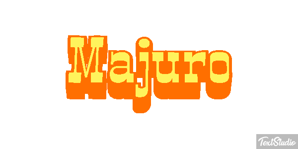 Majuro Efekt tekstowy