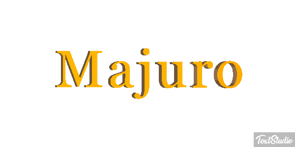 Majuro Efekt tekstowy