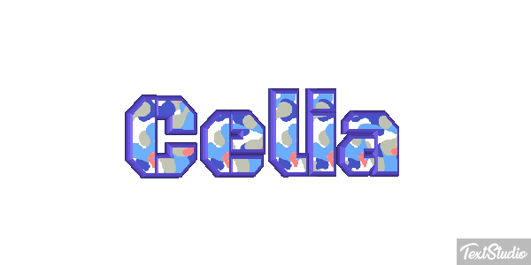 Celia Text effect