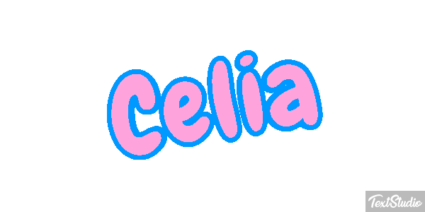 Celia Text effect