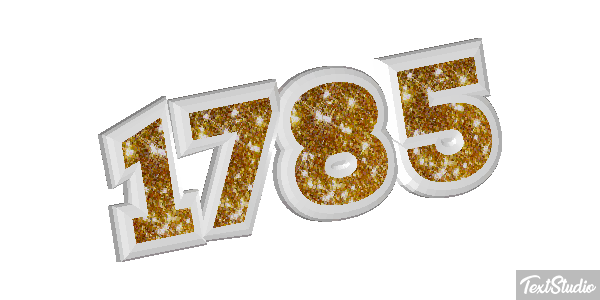 1785 Text effect