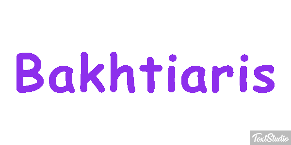 Bakhtiaris Efekt tekstowy