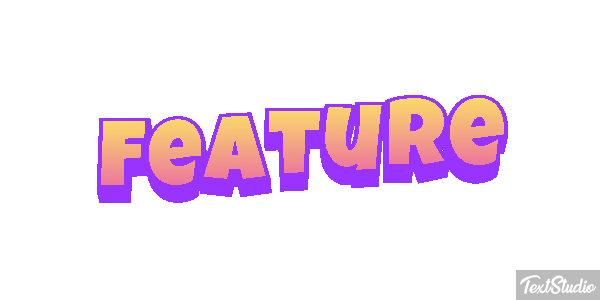 Feature Text effect