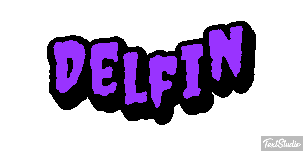 Delfín テキスト効果