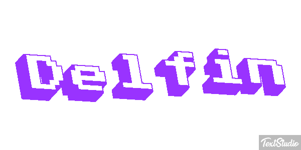 Delfín テキスト効果