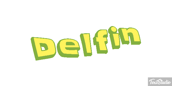 Delfín テキスト効果