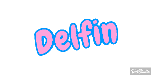 Delfín テキスト効果