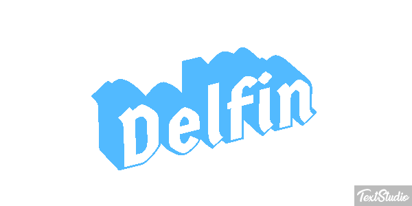 Delfín テキスト効果