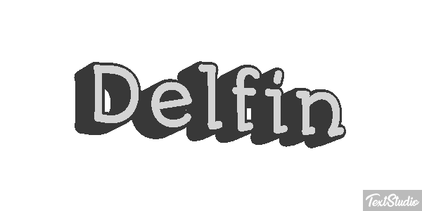 Delfín テキスト効果