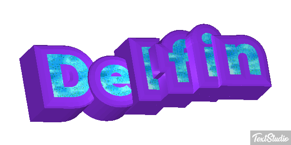 Delfín テキスト効果