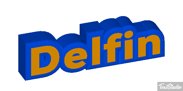 Delfín テキスト効果