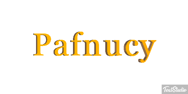 Pafnucy Effet de texte