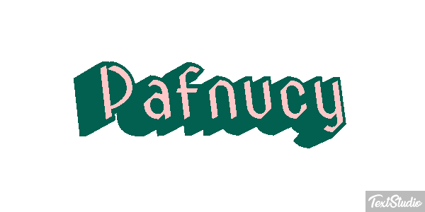 Pafnucy Effet de texte