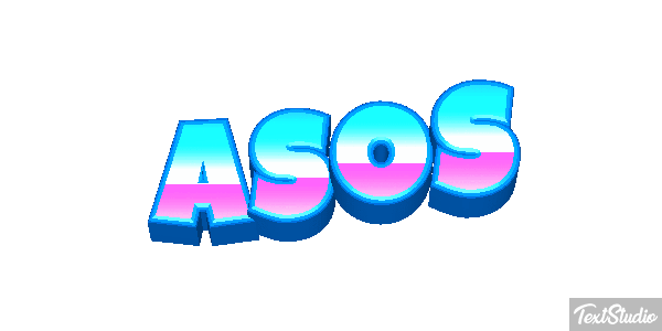 ASOS Text effect