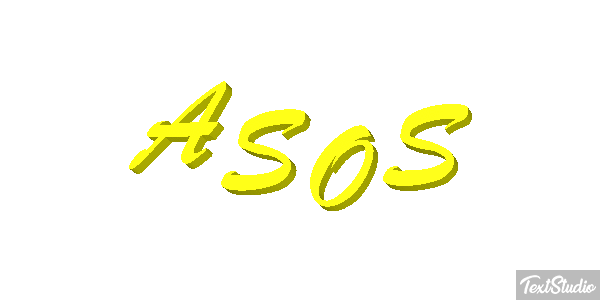 ASOS Text effect