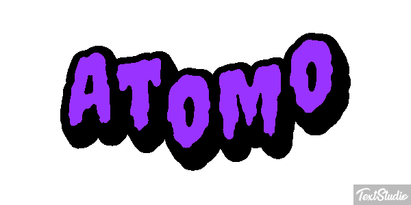 Átomo Текстовый эффект