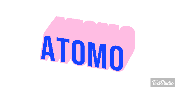 Átomo Текстовый эффект