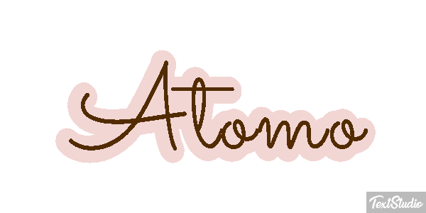 Átomo Текстовый эффект