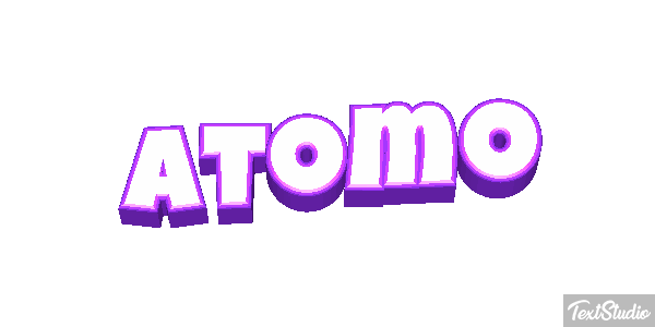 Átomo Текстовый эффект