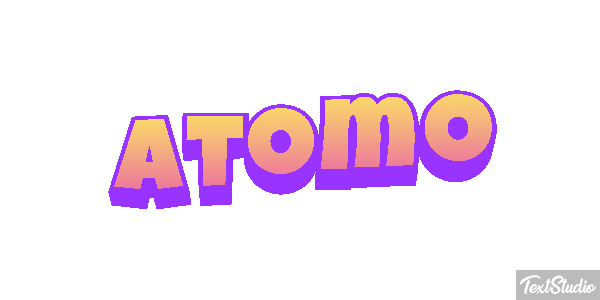 Átomo Текстовый эффект