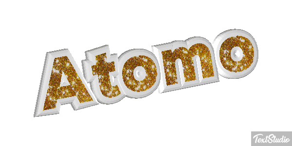 Átomo Текстовый эффект