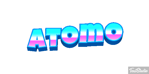 Átomo Текстовый эффект