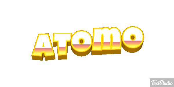 Átomo Текстовый эффект