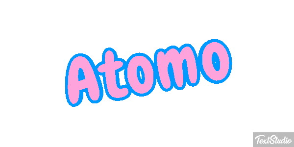 Átomo Текстовый эффект