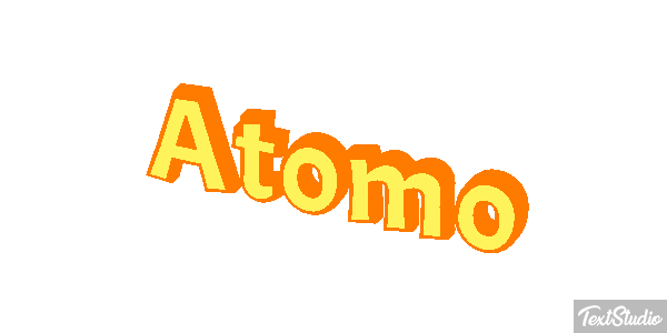 Átomo Текстовый эффект