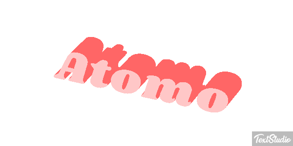 Átomo Текстовый эффект