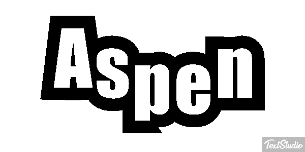 Aspen Effetto testo