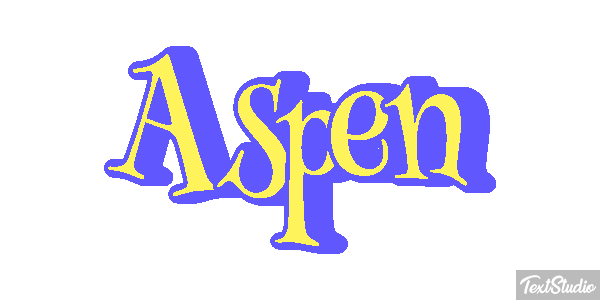 Aspen Effetto testo